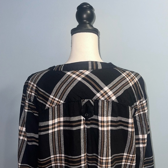 Faded glory- Plaid button up shirt - Picture 4 of 5